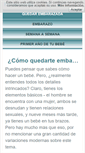 Mobile Screenshot of muyembarazada.com